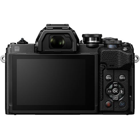Olympus E-M10 IV Body Zwart + ED 3,5-5,6/14-42 mm EZ