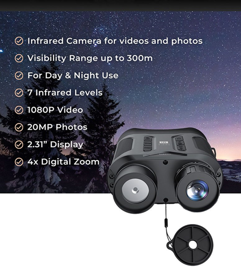 EASYPIX IR Nightvision Binoculair / camera