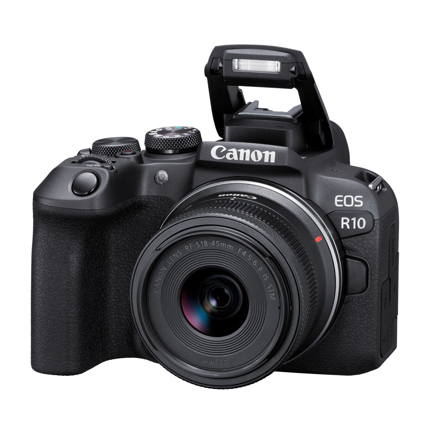 Canon EOS R10 + RF-S 45-63/18-45mm IS STM  en EOS EOS EF to R adapter