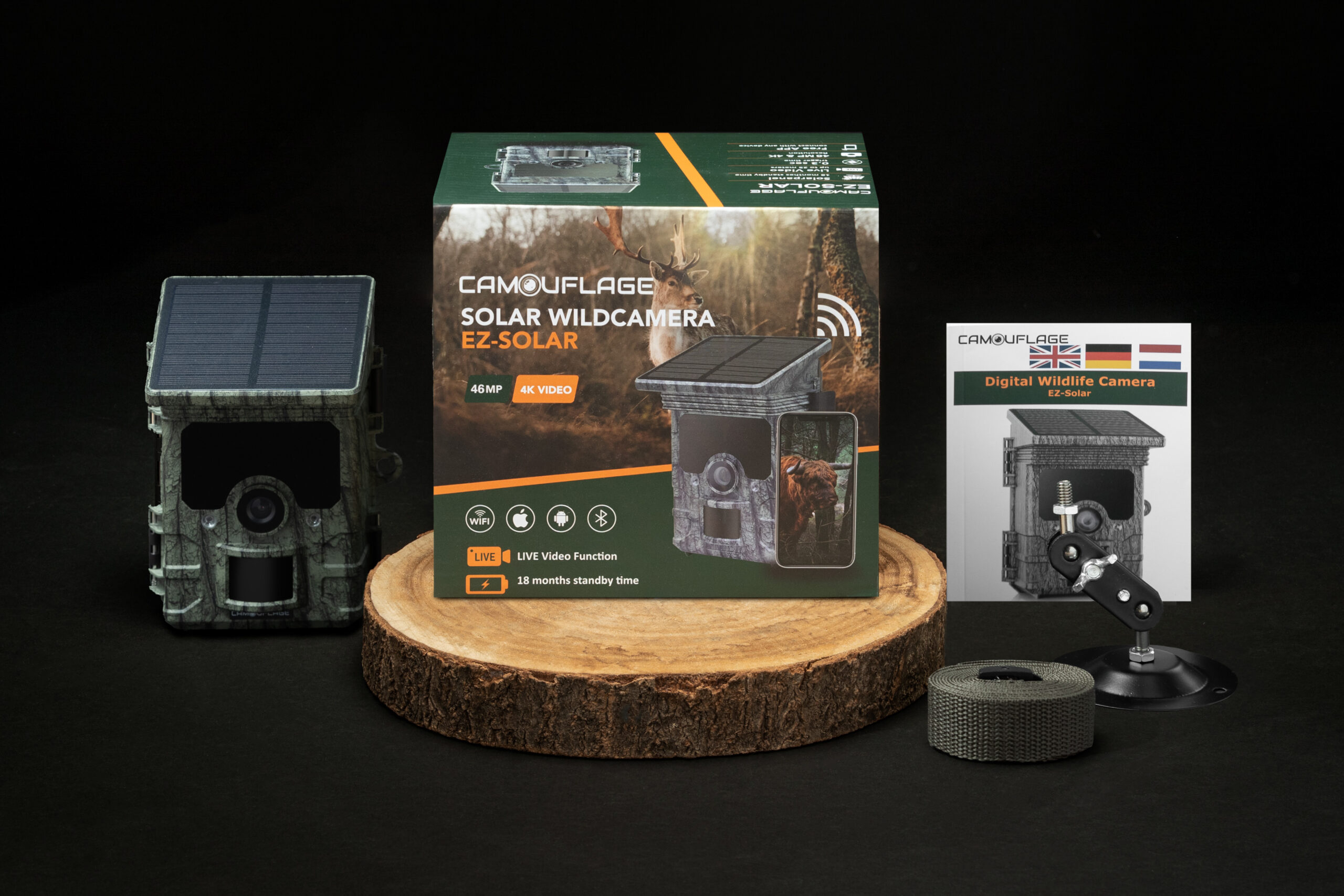 Camouflage EZ-Solar wifi camera