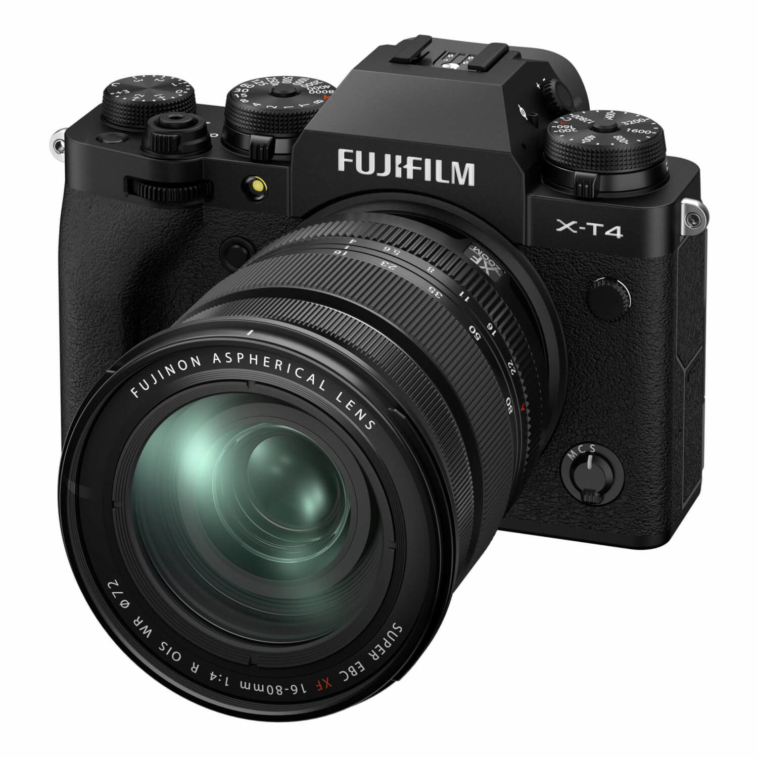 Fujifilm X-T4 Zwart/ XF16-80mm F4 R OIS WR