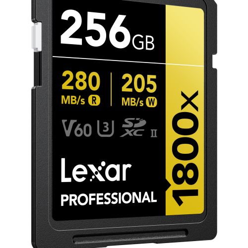 Lexar SDXC 256 GB SD PRO UHS-II U3 V60 1800x