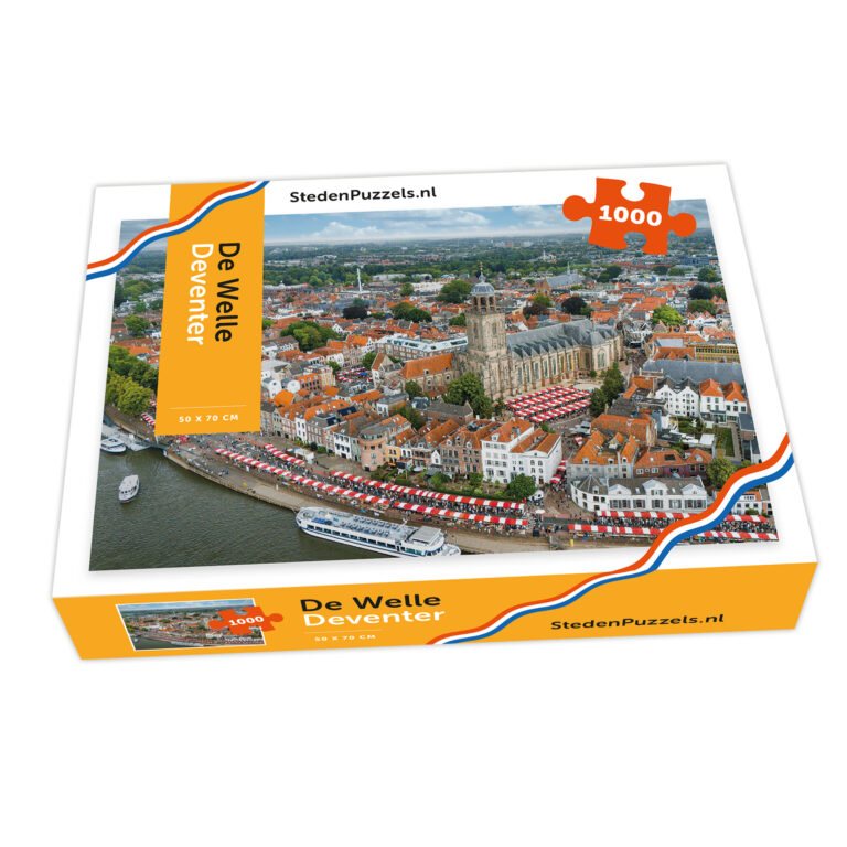 Stedenpuzzels De Welle Deventer Puzzel - 1000 Stukjes