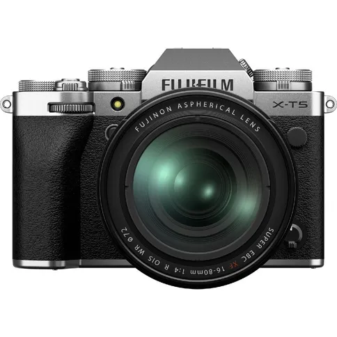 Fujifilm X-T5 + XF 16-80mm F4 R OIS WR Kit Zilver