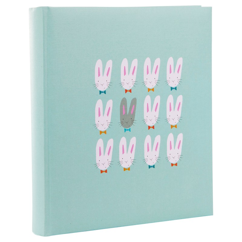 Goldbuch " Cute Bunnies " Babyalbum  Blue 