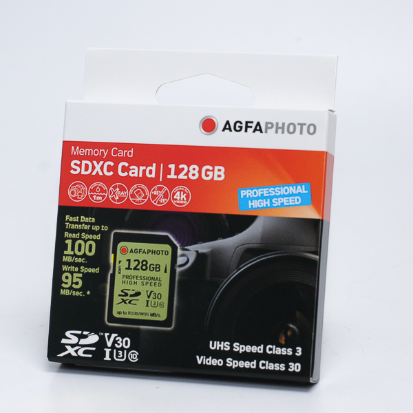 AgfaPhoto 128 GB SDXC-card class 10 gold