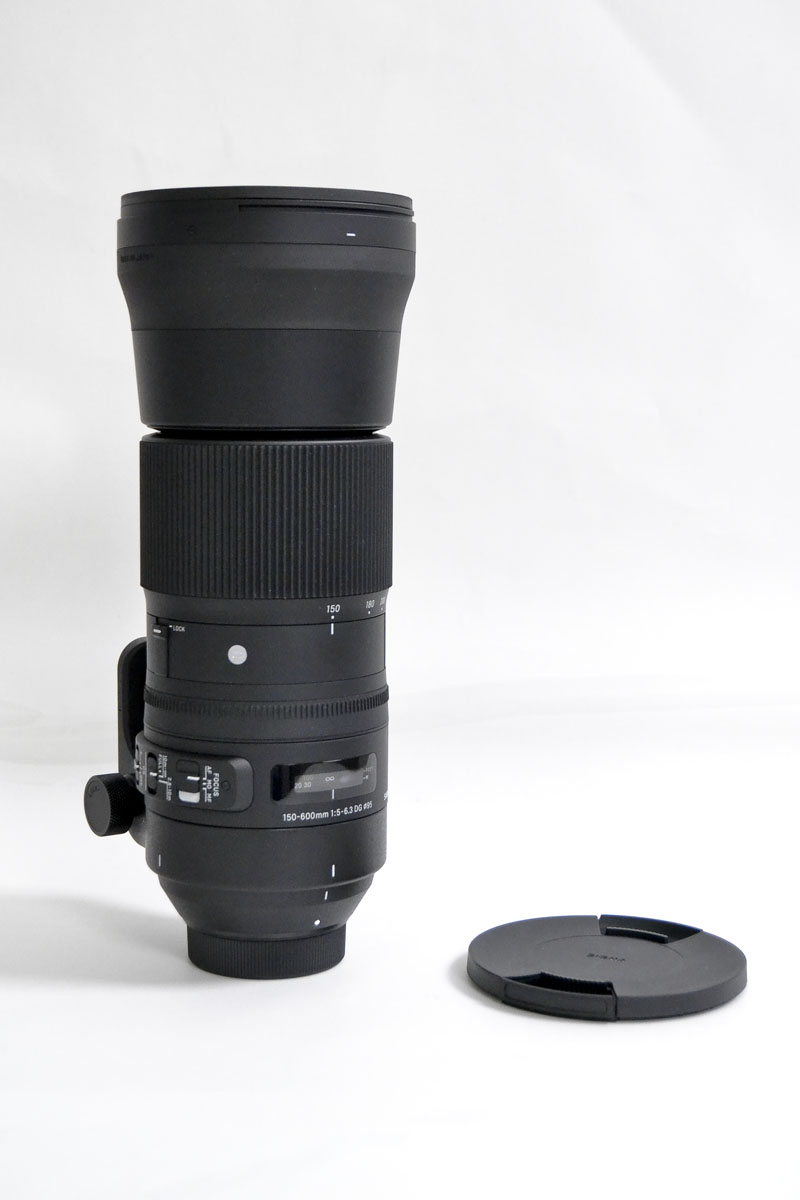 Sigma 150-600mm f/5-6.3 DG OS HSM (C) Nikon FX incl. Dock station tweedehands 