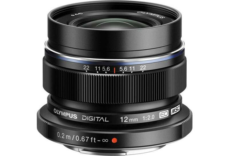 Olympus M.Zuiko Digital ED 12mm F2.0 Zwart