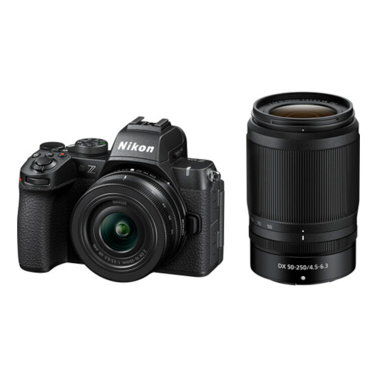 Nikon Z 50 II body + 16-50 + 50-250 mm Zwart