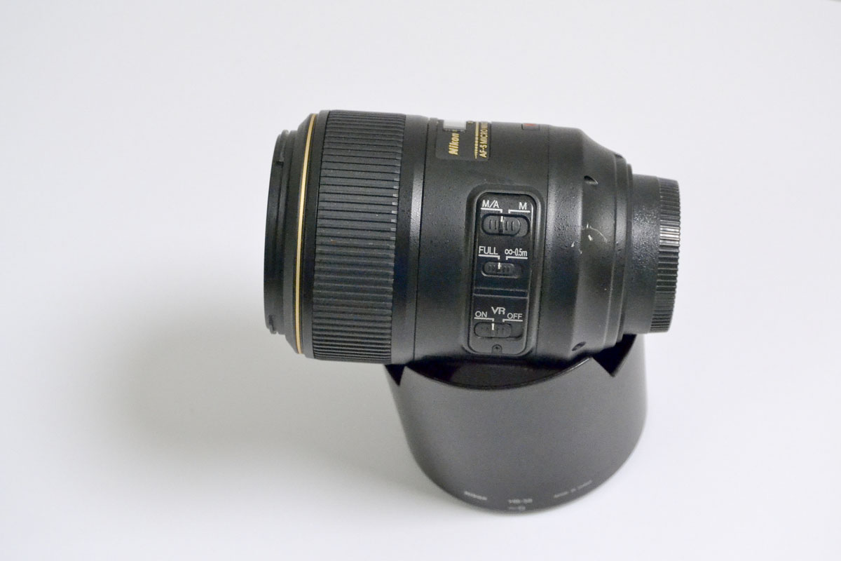Occ NIKKOR AF-S MICRO 105mm f/2.8G IF ED VR,