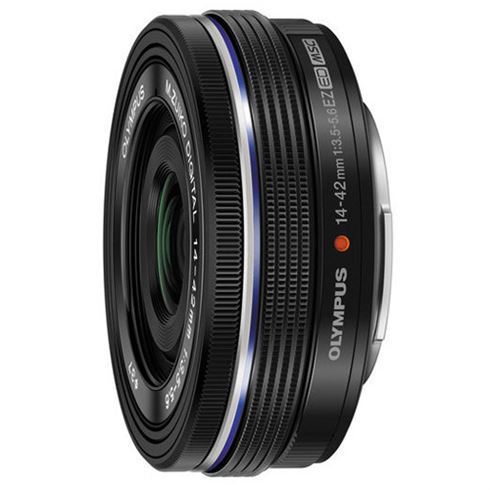 Olympus E-M10 IV Body Zwart + ED 3,5-5,6/14-42 mm EZ