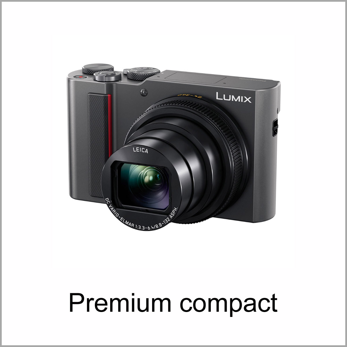 Premium compact met een iets grotere beeldchipchip