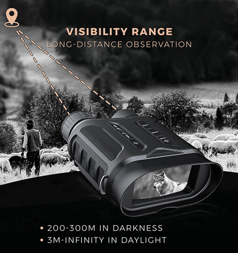 EASYPIX IR Nightvision Binoculair / camera