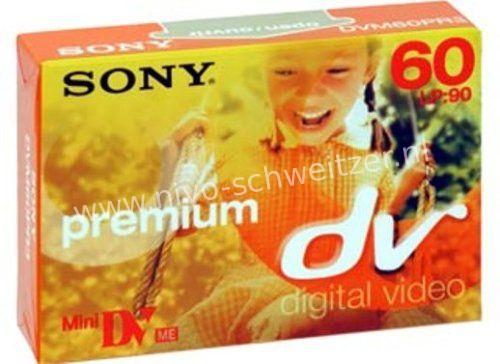SONY DVM60PR90 Premium tape MiniDV 60 minuten 
