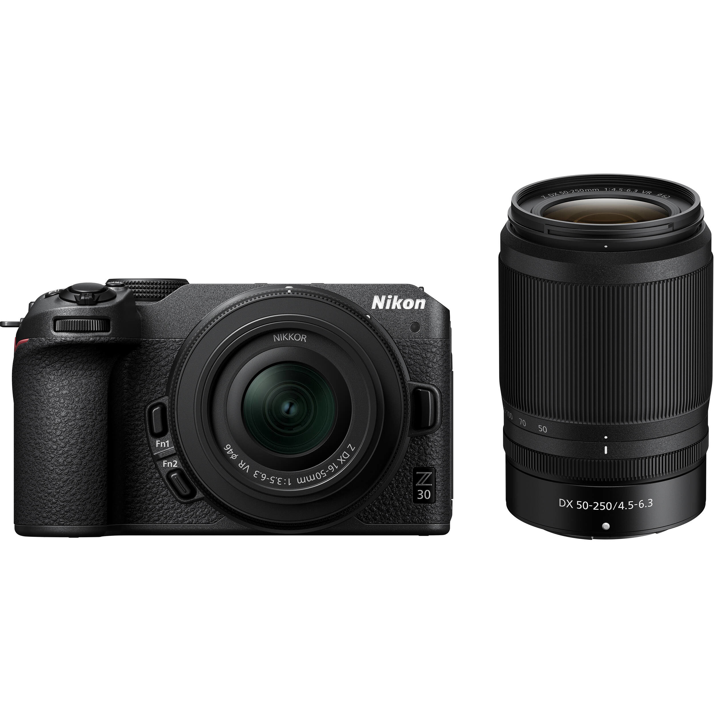 Nikon Z 30 Body + NIKKOR Z DX 16-50mm + NIKKOR Z DX 50-250mm