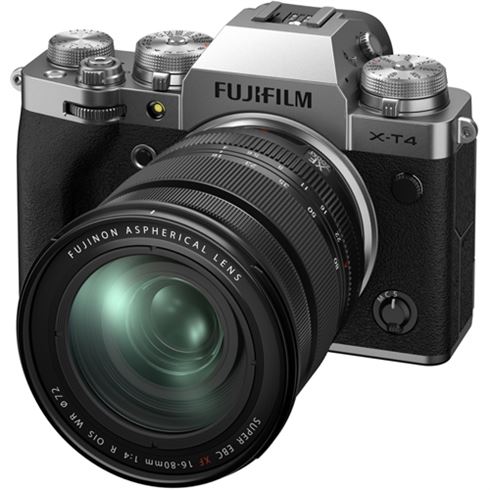  Fujifilm X-T4 Zilver / XF16-80mm F4 R OIS WR Kit