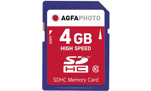 AgfaPhoto 4 GB SDHC-Card Class10