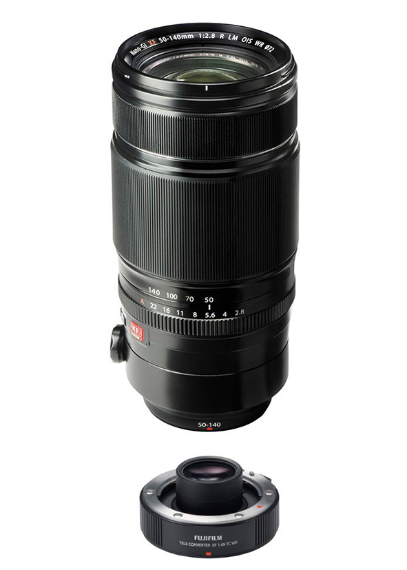 Fujifilm Fujinon XF50-140mm F2.8 R LM OIS WR + XF1.4X TC WR