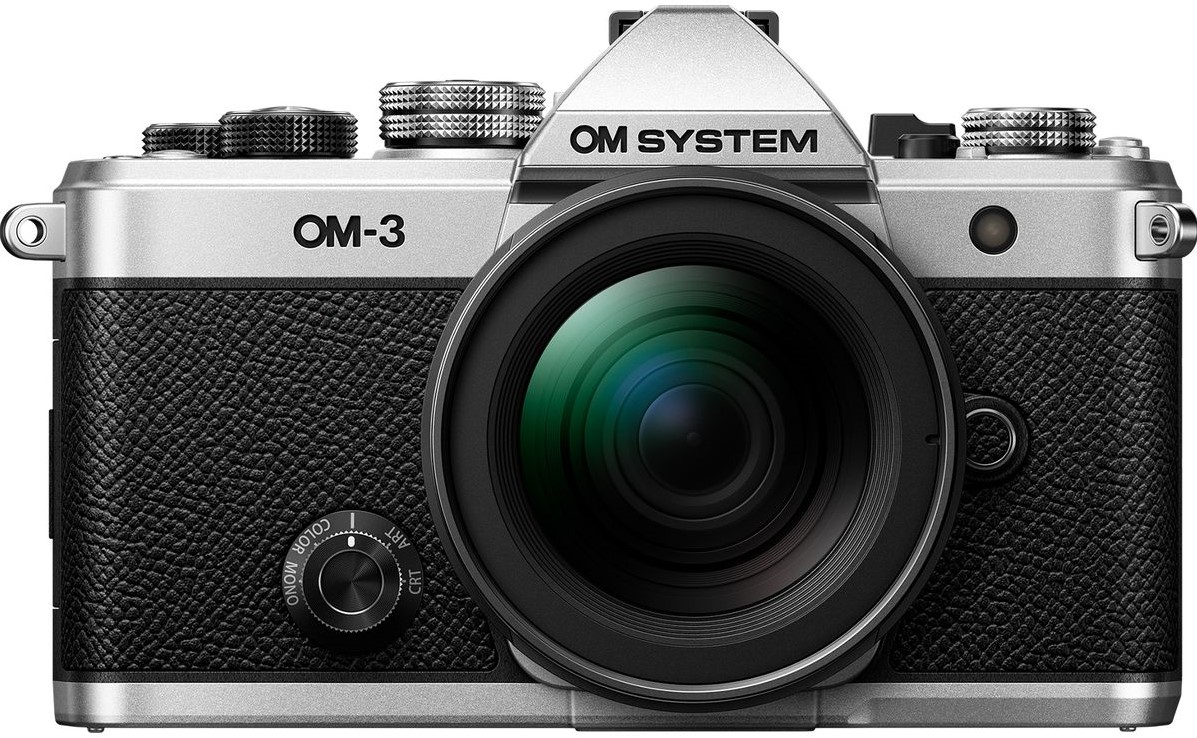 Olympus OM-3  body +12-45 mm F4,0 pro zilver