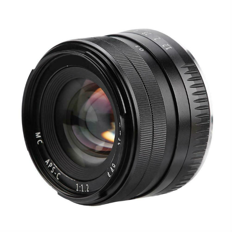 McoPlus MCO 35mm F/1,2 Sony E-mount Zwart
