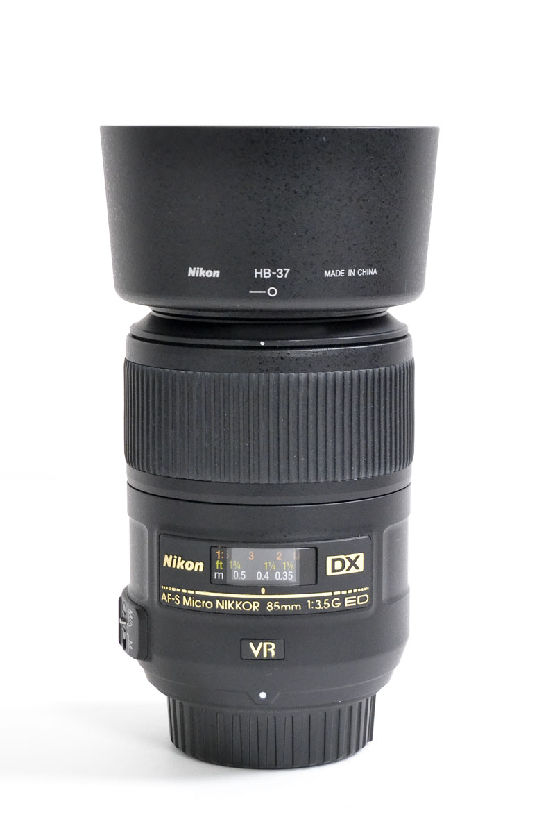 Nikon AF-S 85mm f/3.5G VR ED DX Micro tweedehands