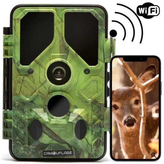 Camouflage EZ45 wifi camera