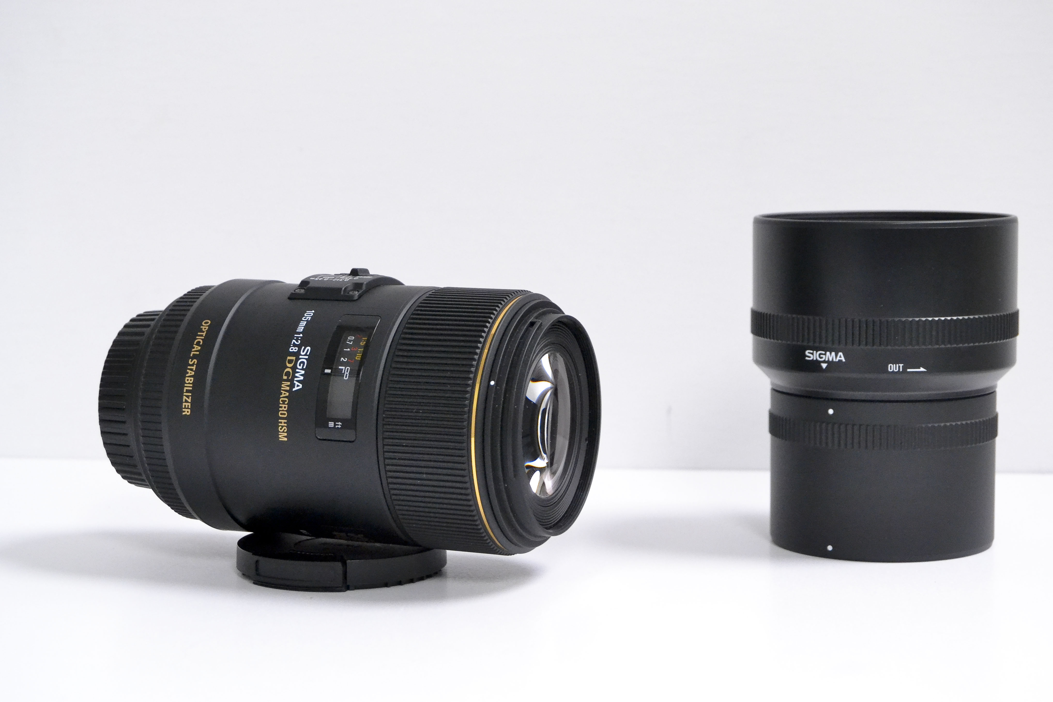 Occ. Sigma 105mm F2,8 DG Macro HSM IS voor Canon