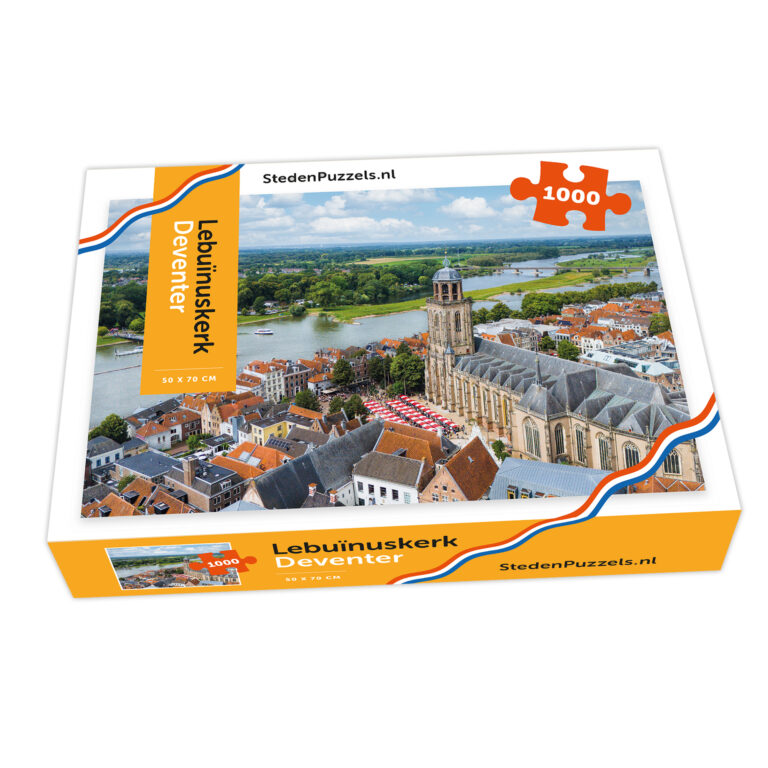 Stedenpuzzels Lebuinuskerk Deventer Puzzel - 1000 Stukjes