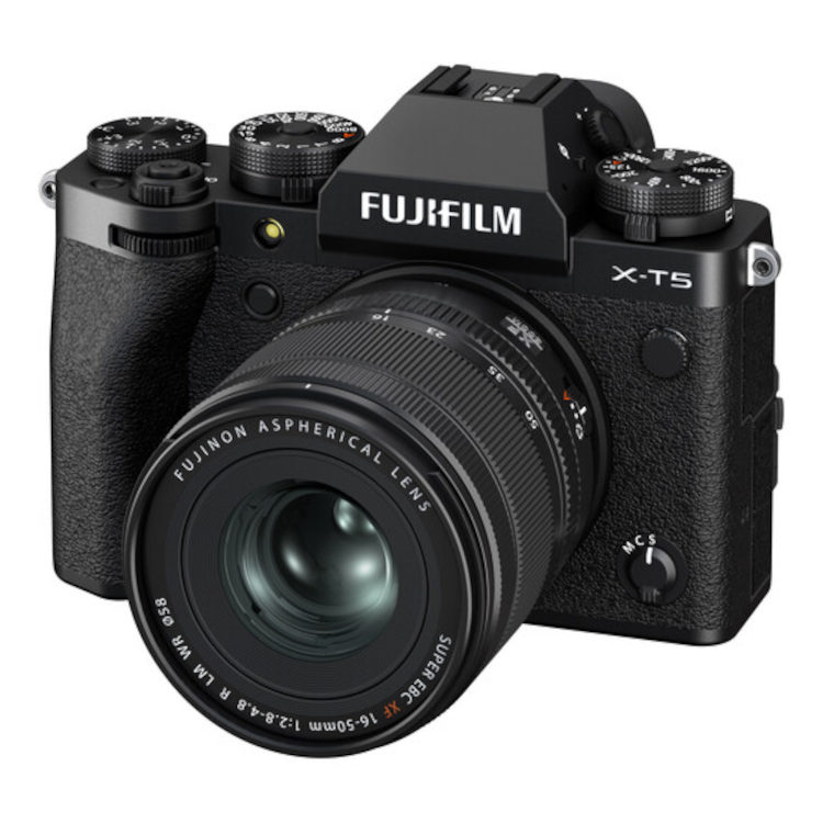Fujifilm X-T5 systeemcamera Zwart + 16-50mm Fujifilm X-T5 systeemcamera Zwart + 16-50mm