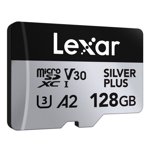 Lexar microSDXC 128 GB silver Plus UHS-1 V30 