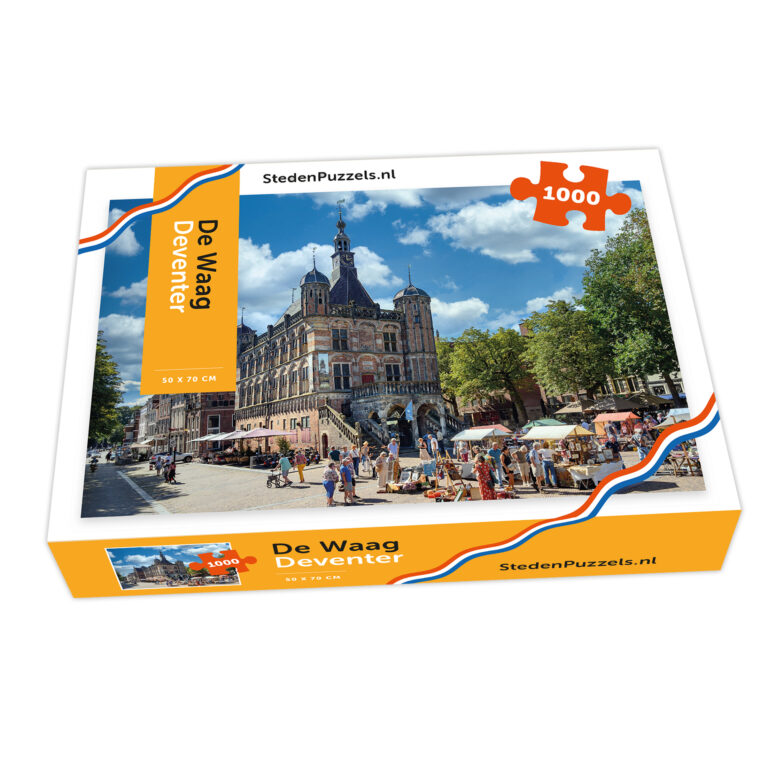 Stedenpuzzels De Waag Deventer Puzzel - 1000 Stukjes