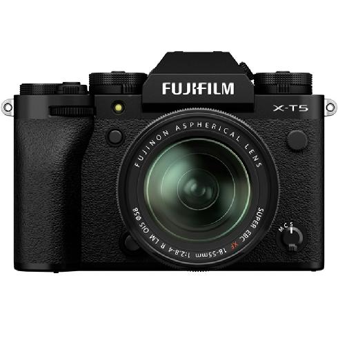 Fujifilm X-T5 Body + 18-55mm Zwart