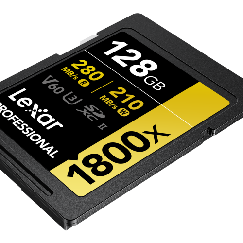 Lexar SDXC 128 GB SD PRO UHS-II U3 V60 1800x